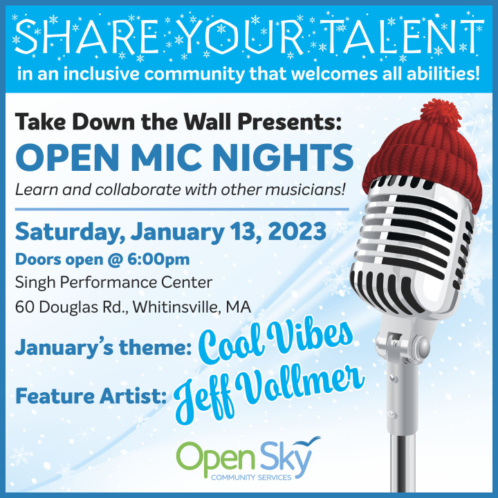 Take Down the Wall Presents: Open Mic Night